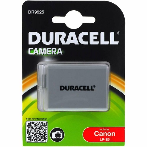 Batteria duracell per canon - batteria,