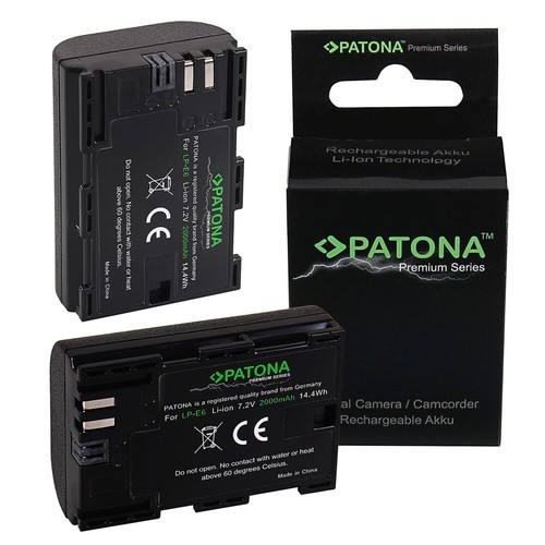 Batteria premium per canon - batteria,