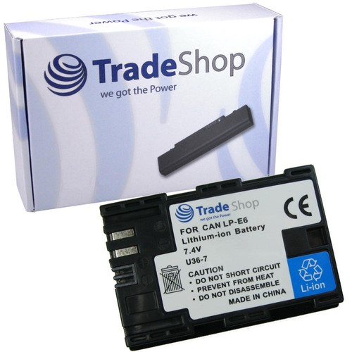 Batteria 2000mah per canon - 2000mah,