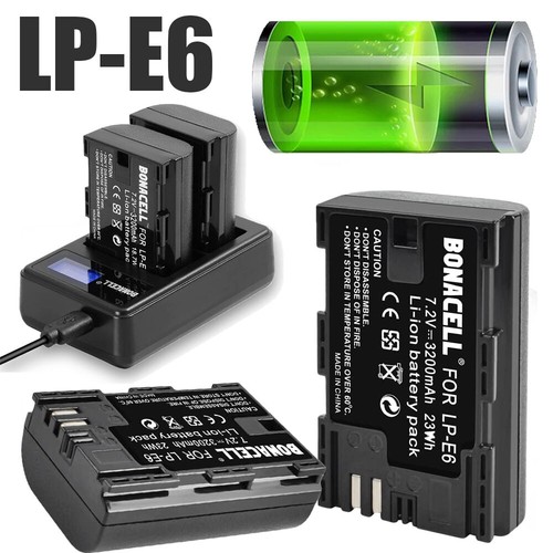 Batteria 3200mah per canon - 3200mah,