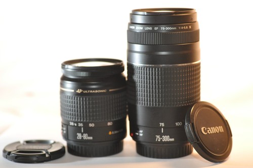 Set due obiettivi canon - set,